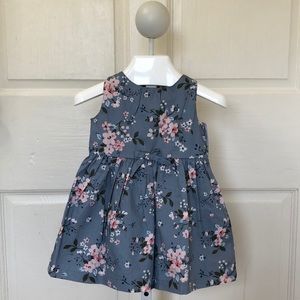 !!NEW!! Carter’s 9M Blue & Pink Flower Dress